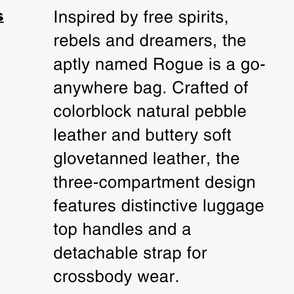 COACH Rogue in Washed Chambray  and Pewter - Picture 9 of 9